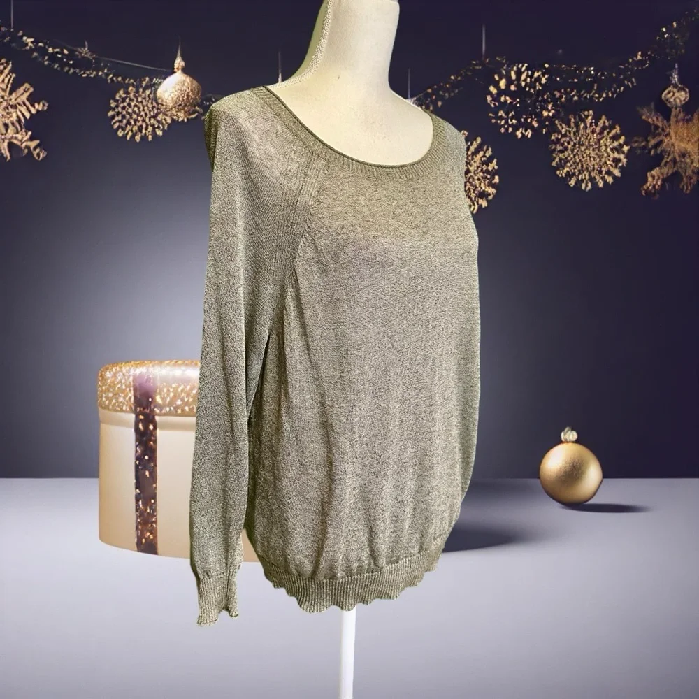 J. Crew ‘Summerweight Pullover Sweater’ in Light Olive Green Size Small